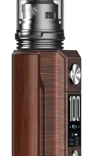 Voopoo Drag M100S Kit Antique Brass And Padauk