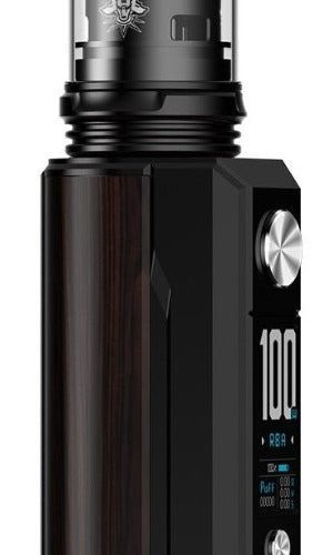 Voopoo Drag M100S Kit Black And Darkwood