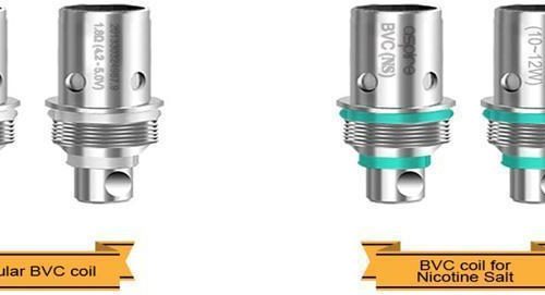 aspire bvc coil 5 pack 303218